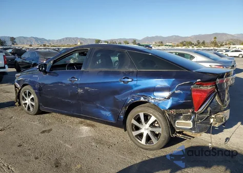 2017 Toyota Mirai z USA, uszkodzony, nr VIN JTDBVRBDXHA003380